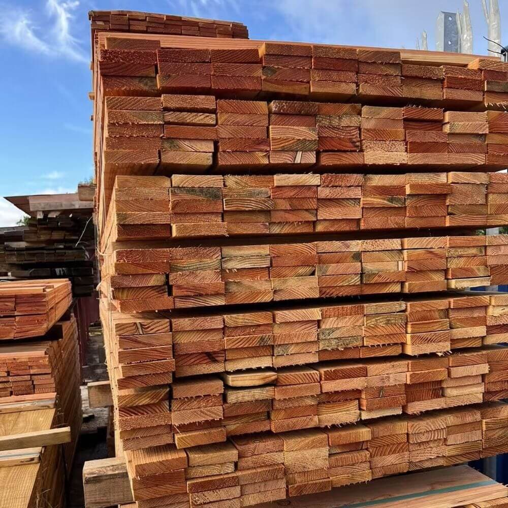 47mm x 125mm Sawn Treated Timber C16/C24 (5" x 2") 4.8m - Pack of 88