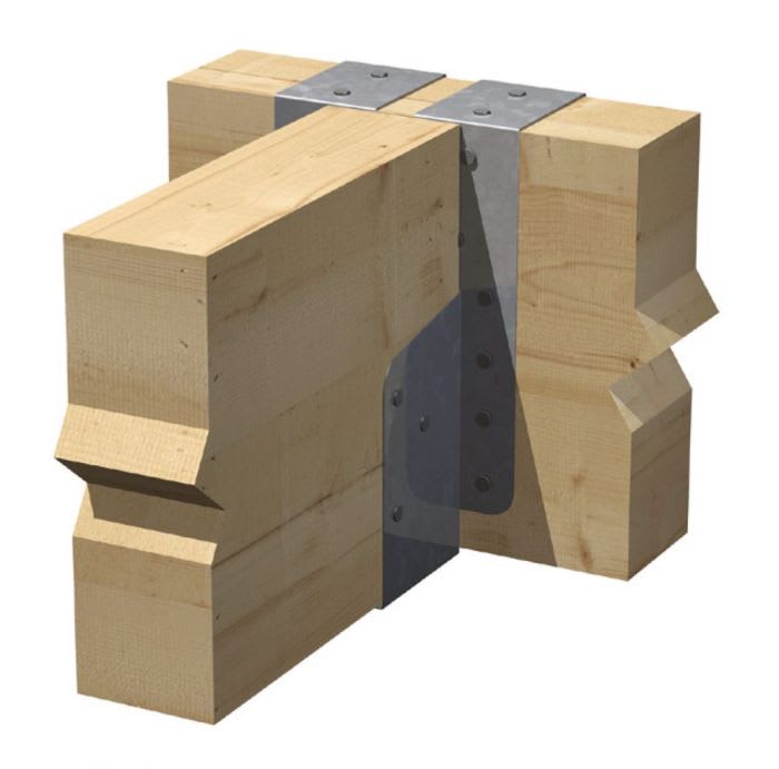 75mm x 258mm Standard Leg Timber to Timber Jiffy Joist Hanger