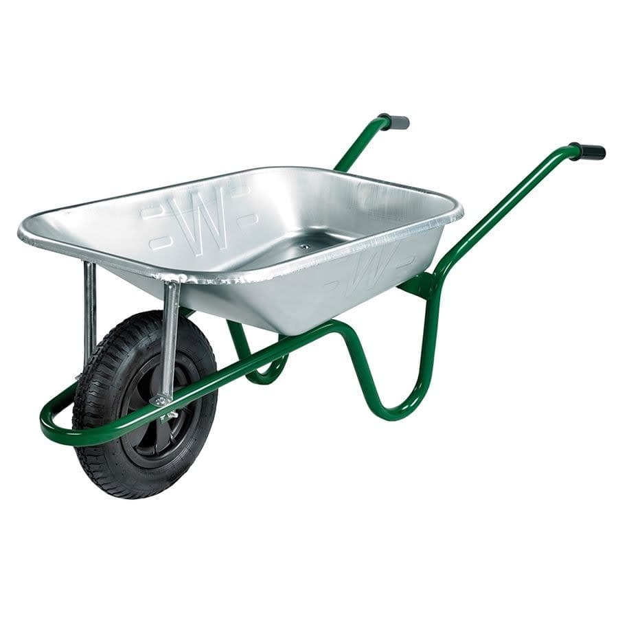 Metal Garden Wheelbarrow 85 Litre