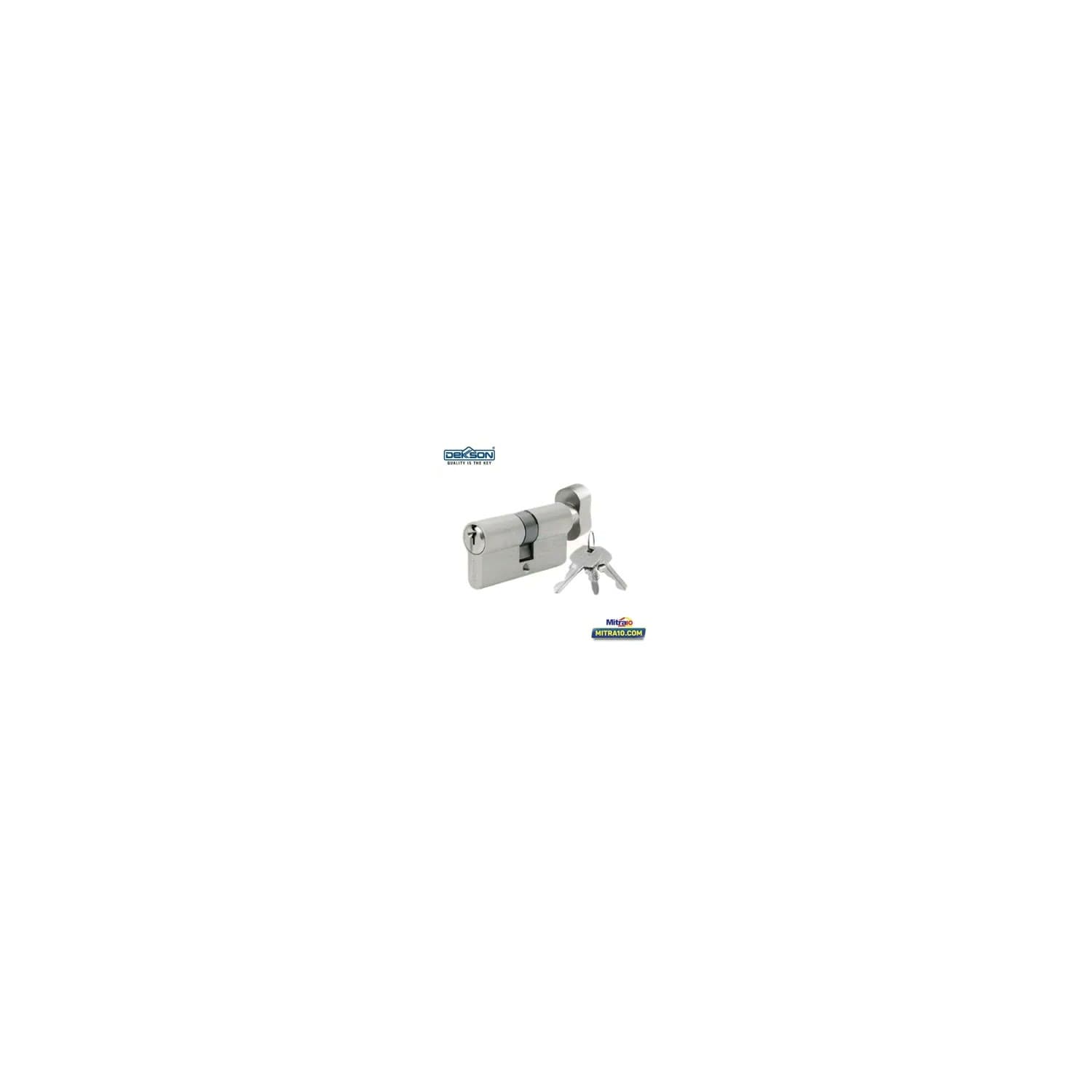 Dekson kunci silinder Hampton CYL TC BR DL60MM Satin Nickel
