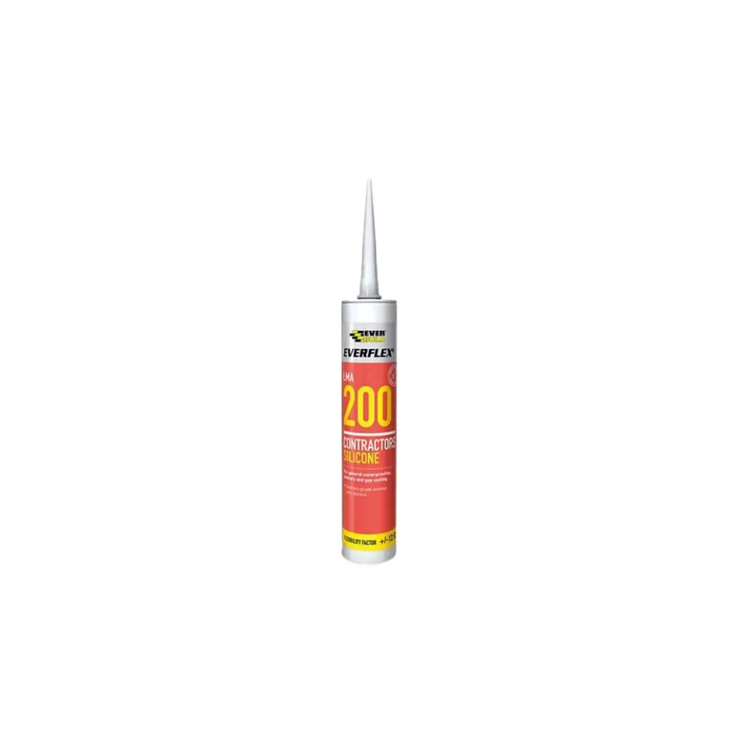 Everbuild 200 Contractors Silicone Brown 295ml