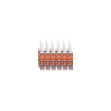 Everbuild General Purpose Silicone White 280ml - Box of 12