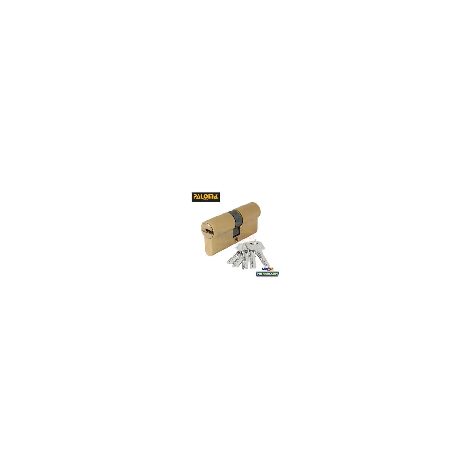 Paloma Kunci Silinder Double CLP 513 CLP DLX DC-CK 62MM Satin Brass