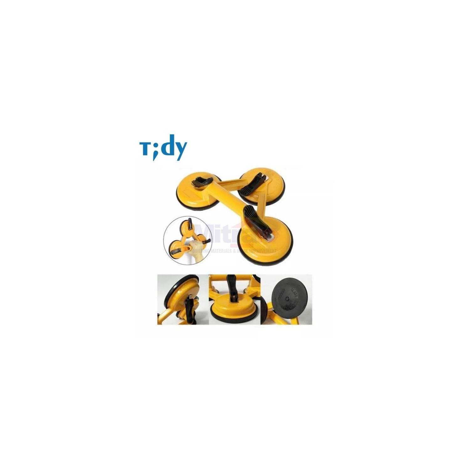 Tidy Kop Kaca 3 Kaki TD-GS03 Coklat
