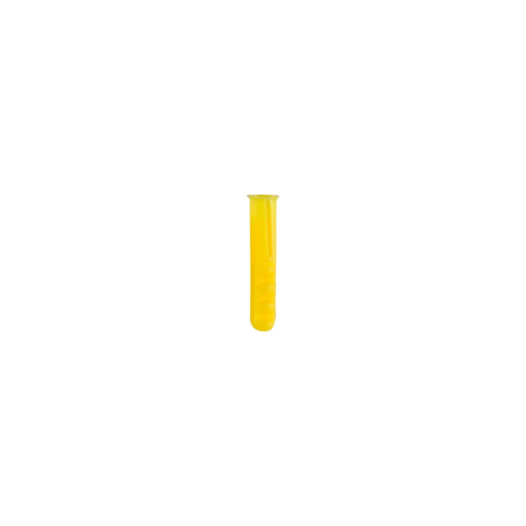Wall Plugs Yellow 5 × 25 mm (100/Pack)