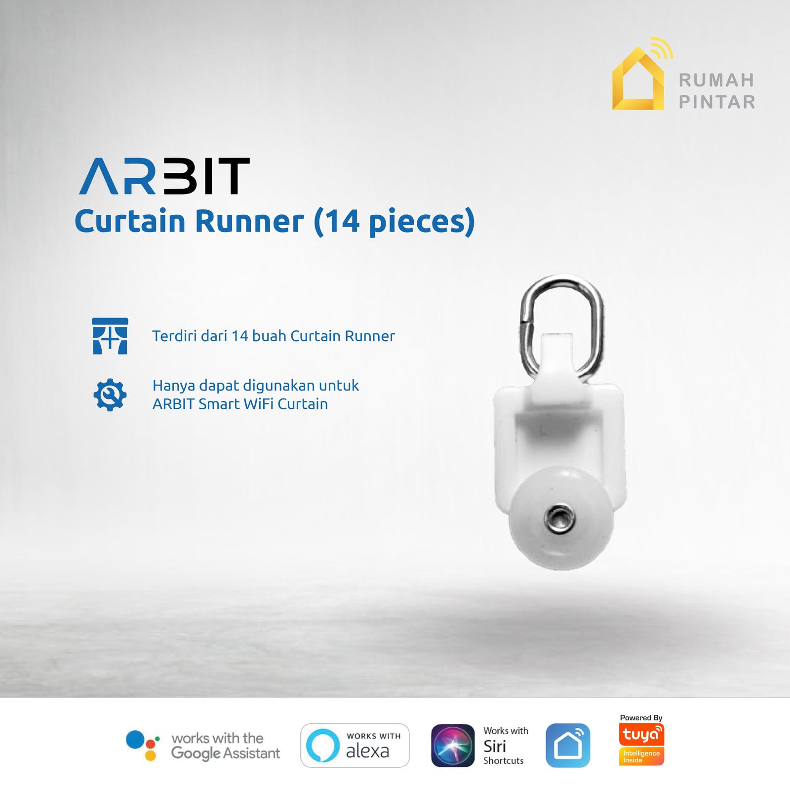 ARBIT - Curtain Runner Roda hordeng isi 14