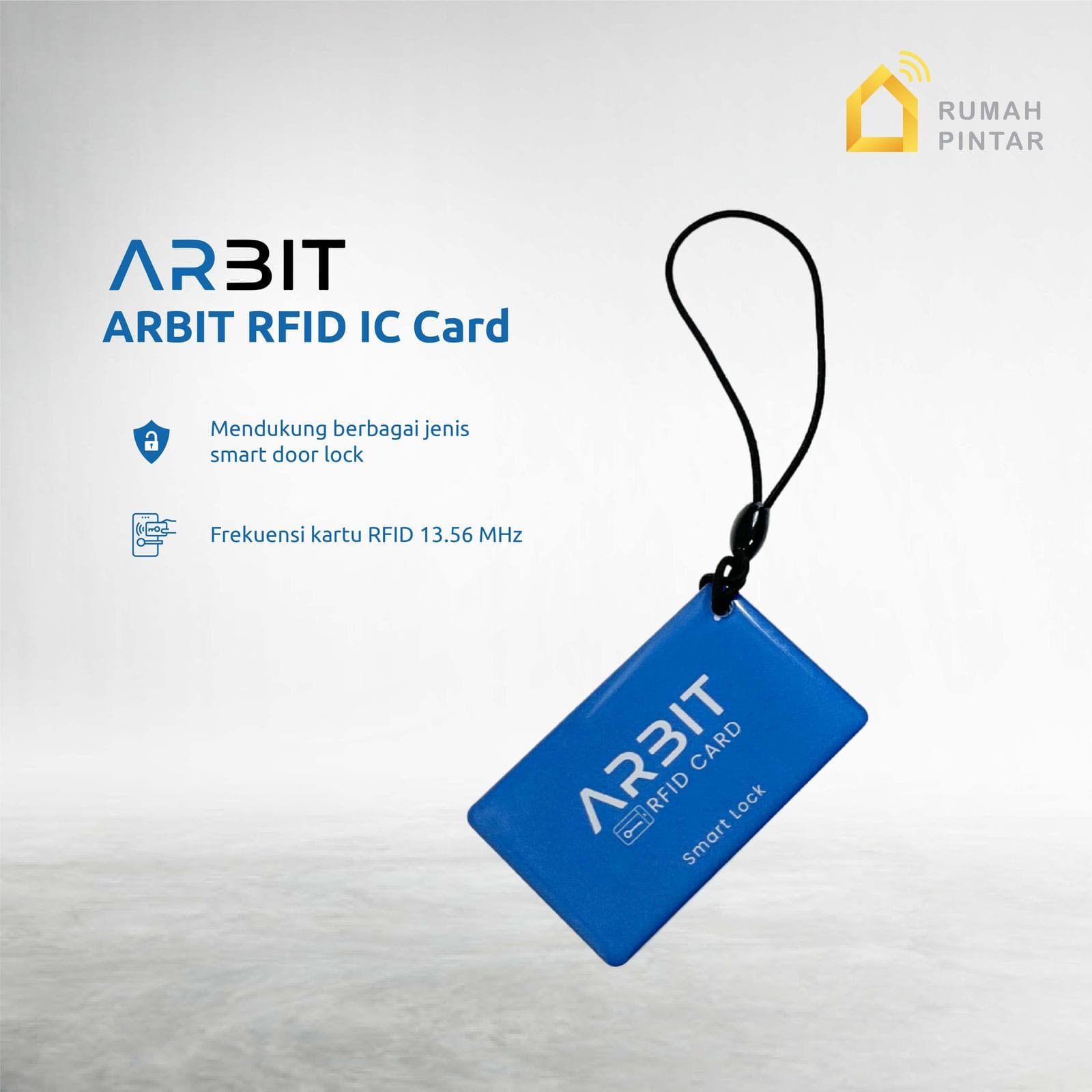 ARBIT Kartu Akses RFID IC Card for Smart Door Lock Tap 13.56 MHz