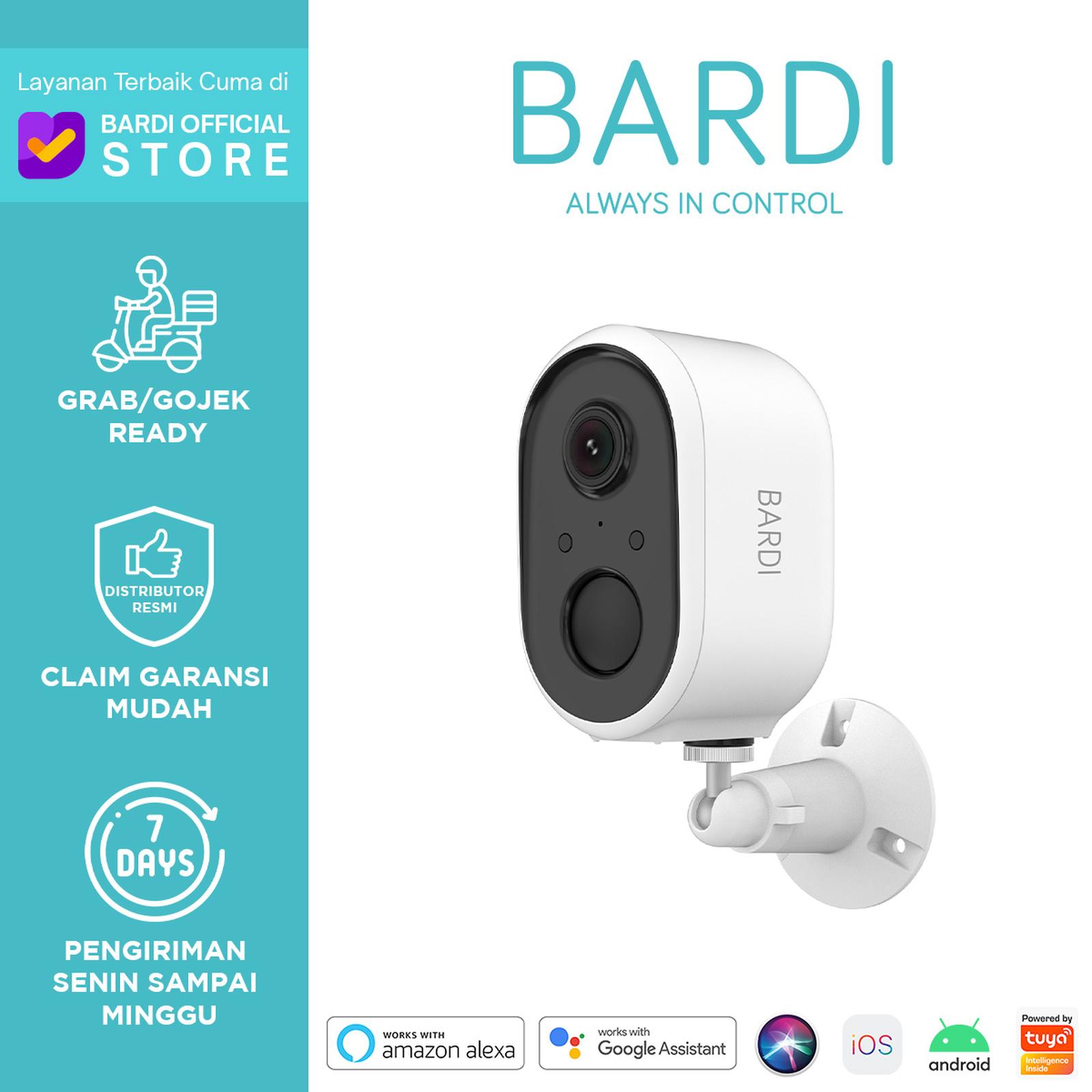 BARDI Bundling Smart IP Camera with Battery + Micro SD - IP Camera Only
