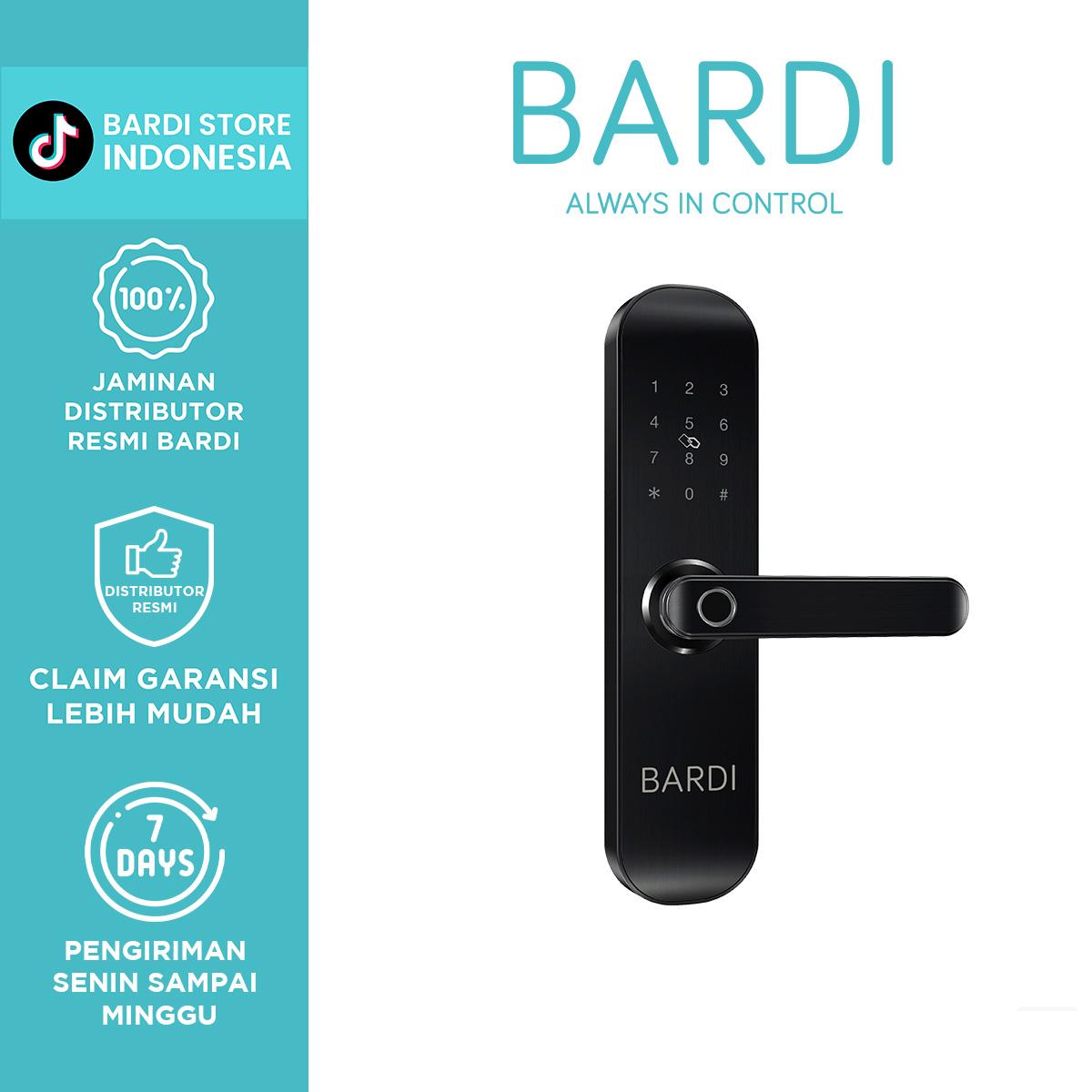 BARDI Smart Home Door Lock Handle RFID-Fingerprint Waterproof Finger Print Sensor
