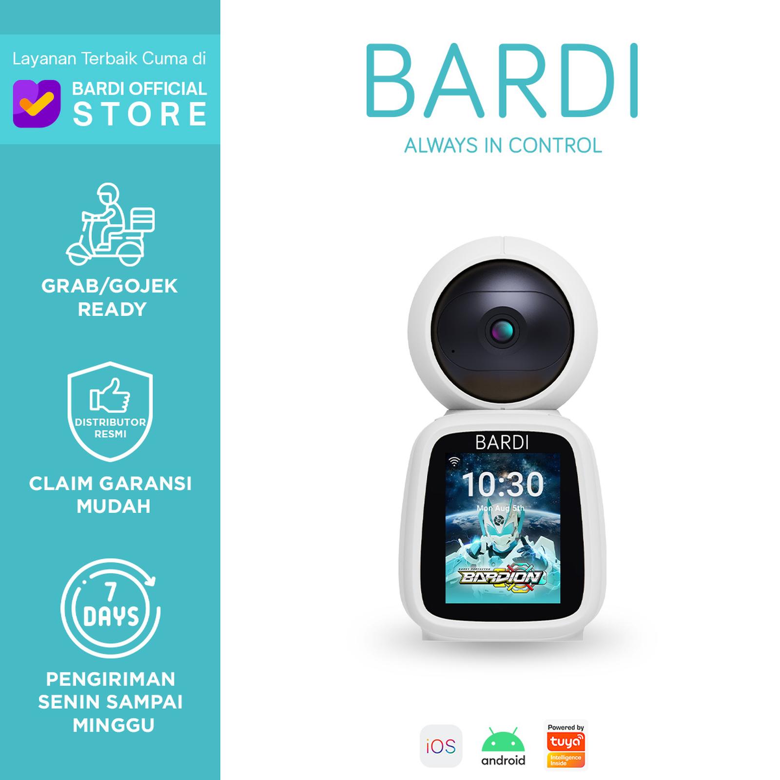 BARDI Smart IP Camera PTZ Indoor with Video Call Screen - IP Camera Only