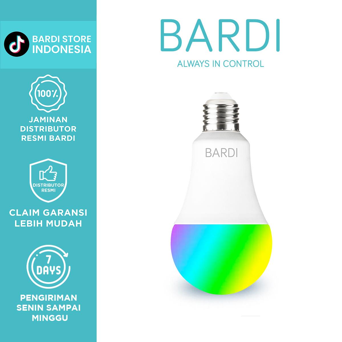 BARDI Smart LED BLUETOOTH 9W RGBWW Bulb Lampu Pintar Kekinian