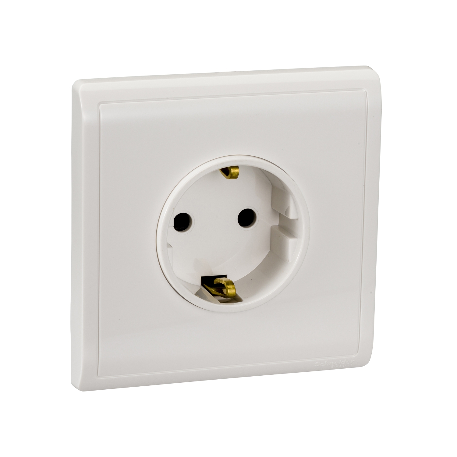 Schneider Pieno Schuko E82426_16S_WE_G3 Stop Kontak Putih