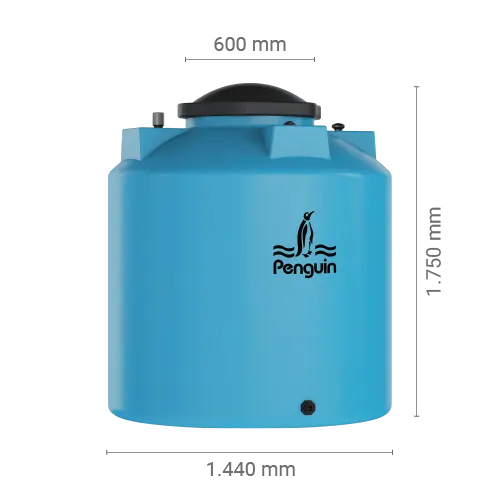 Penguin Tangki Air TB 220 2250 L Biru Muda