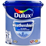 Dulux Weathershield Cat Dasar Bagian Dalam Rumah Ws Primer 49100 2.5 Kg Putih