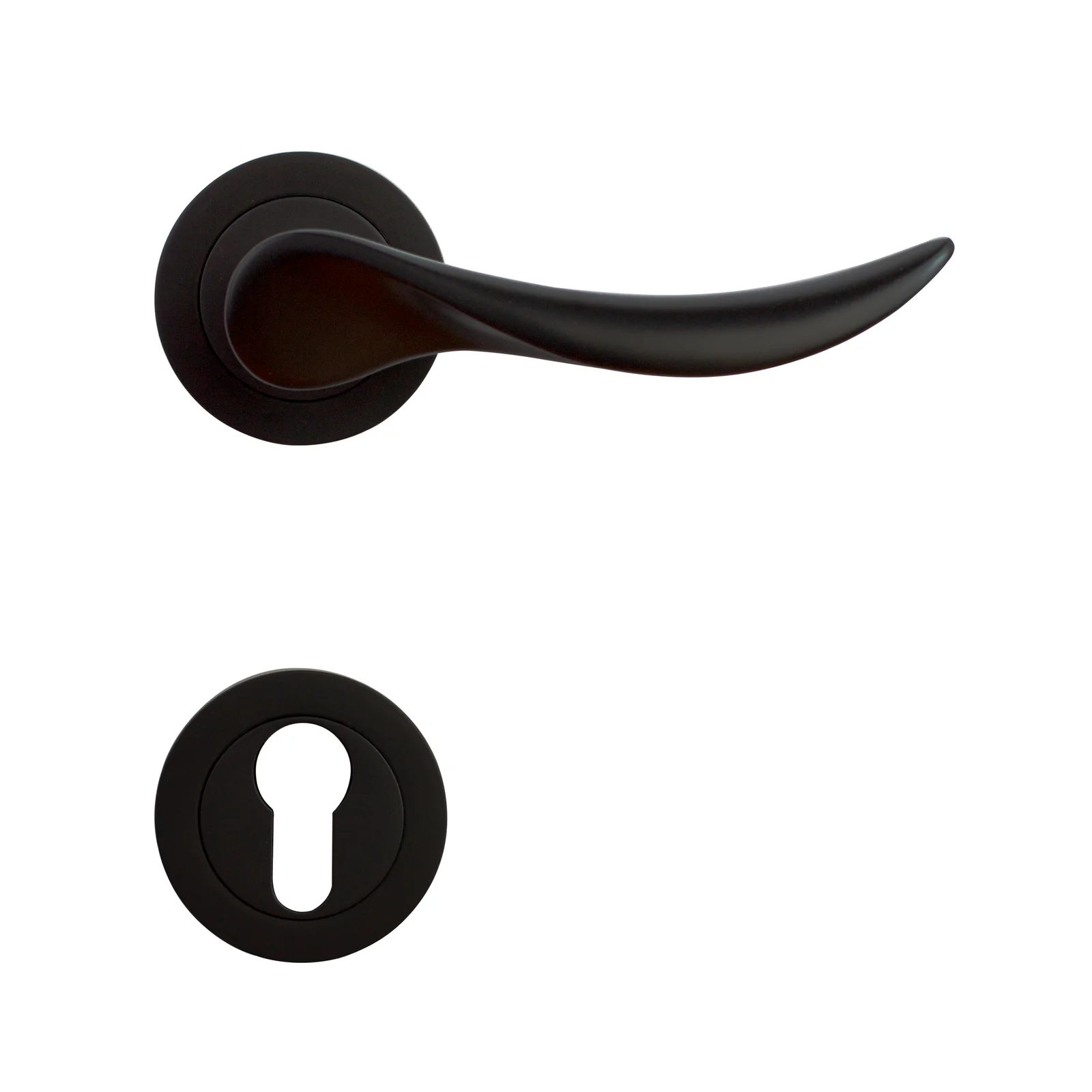 Paloma Gagang Pintu HRP 5403 Wina ZZ Matte Black