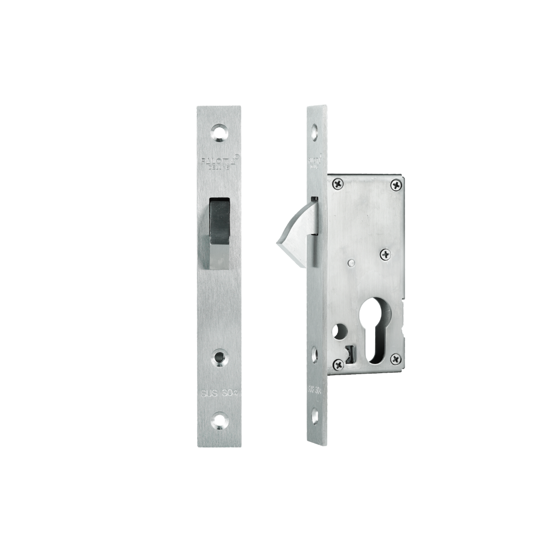 Paloma Badan Pintu Mlp 612 Mlp Dlx Sliding 30Mm Satin Stainless Steel