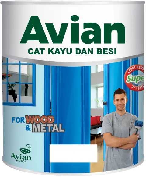 Avian Copolymer Cat Bagian Dalam Rumah Super White 5 Kg