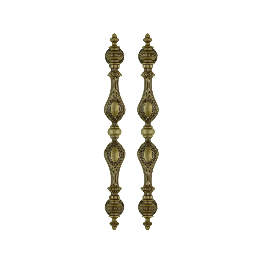 Paloma Gagang Pintu PHP 6004 Silvia 688MM Real Antique Brass