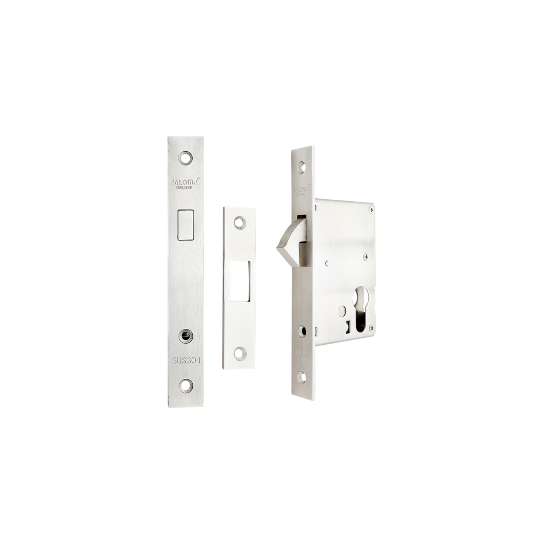 Paloma Badan Kunci MLP 632 MLP DLX SLIDING 50MM Satin Stainless Steel
