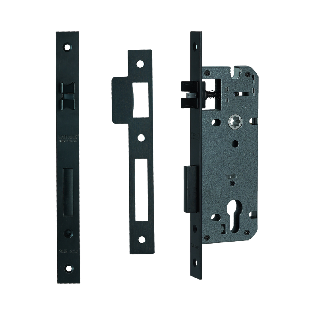 Paloma Badan Kunci Mlp 328 Mortise Lock Hitam