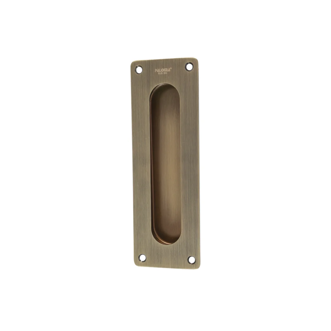 Paloma Handle Pintu Sliding CMP 218 CMP 206 (SQUARE 18CM) Antique Brass