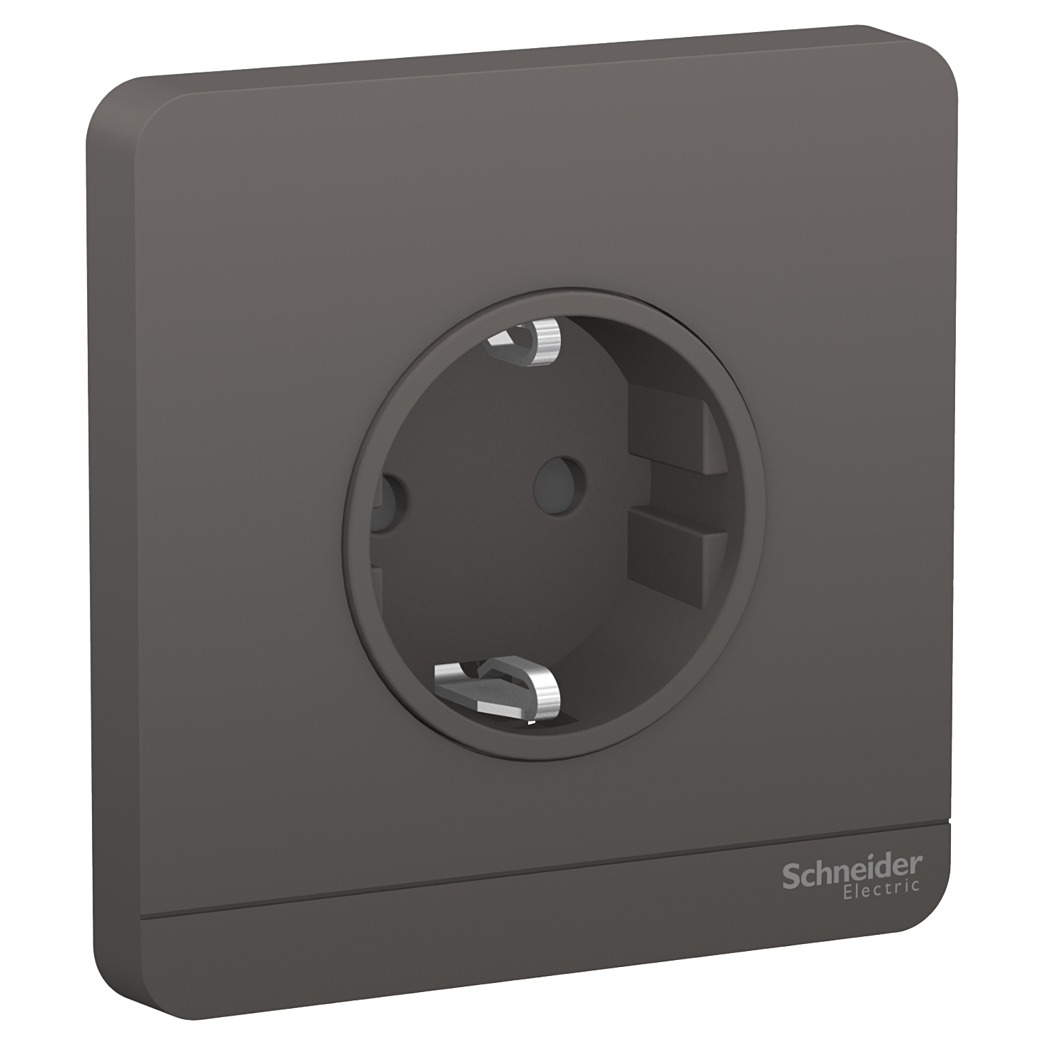 Schneider Stop Kontak E83426_16S_DG_G3 Abu Gelap