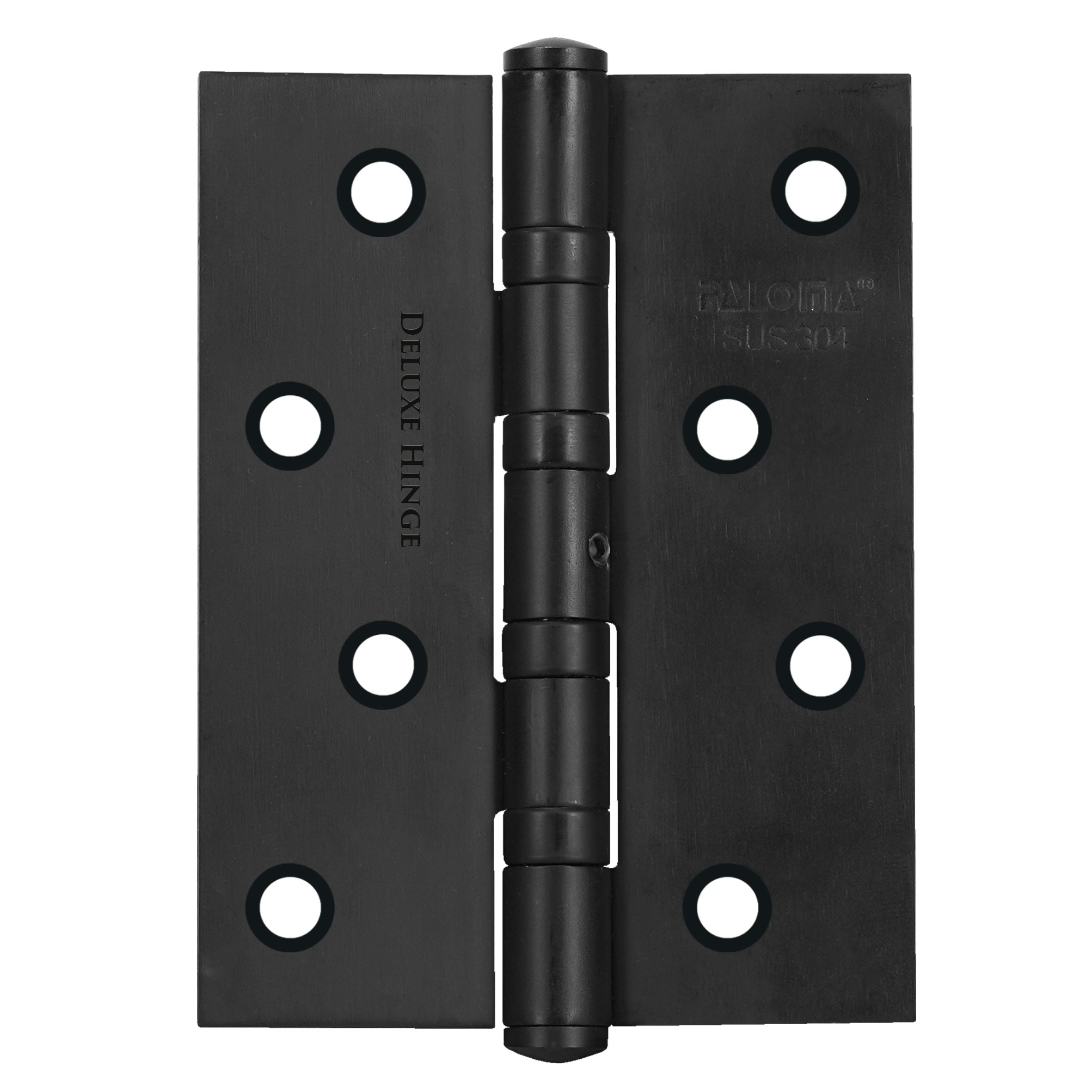 Paloma Engsel Pintu Hinge BHP 232 4BB NRP 4 × 3 × 2 mm Stainless (Model Kupu Kupu Warna Hitam Matte)