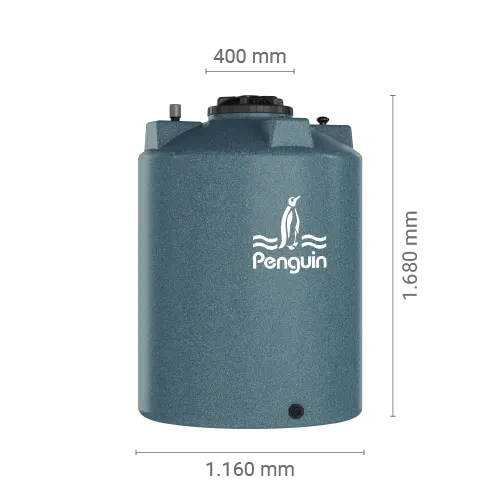 Penguin Tangki Air TB 160 1550 L Biru Muda Plastik (Pre Order)