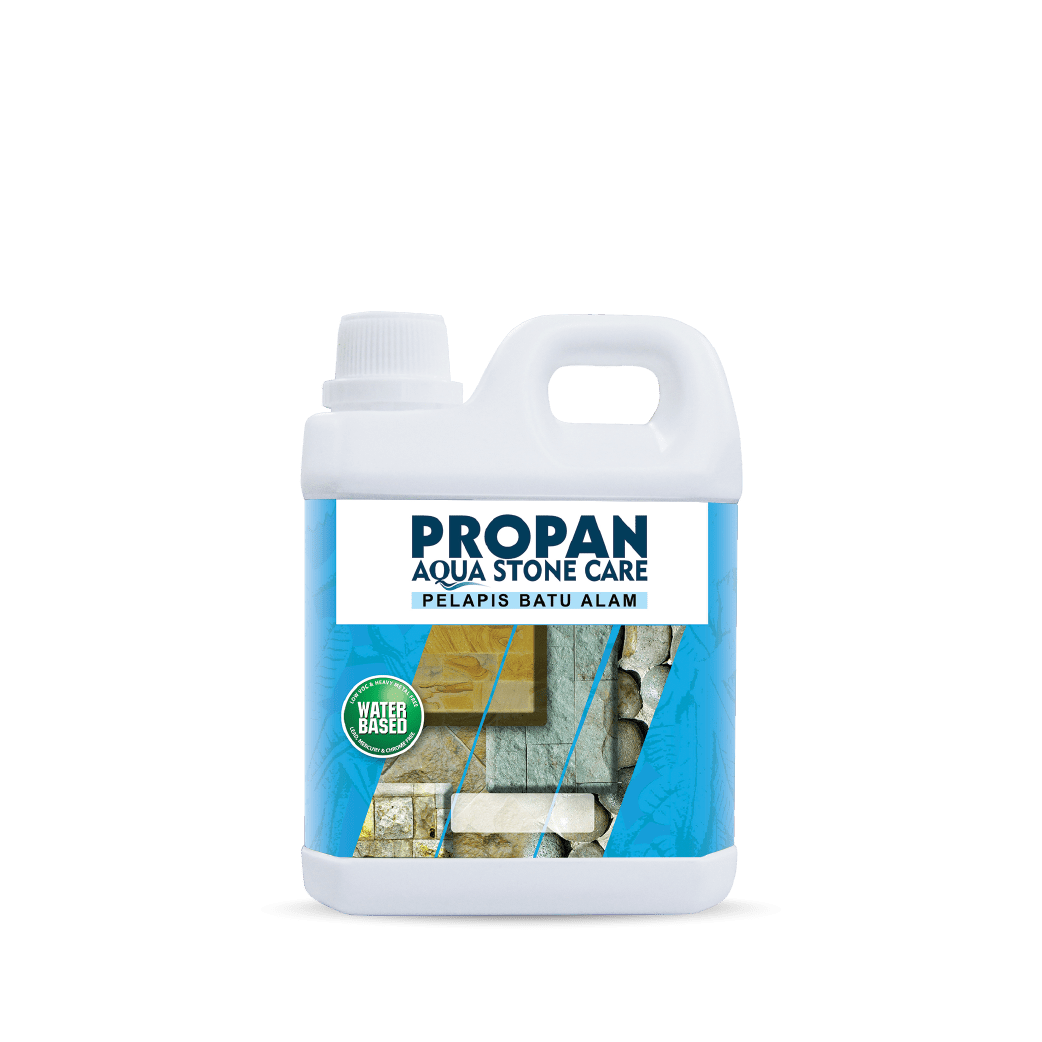 Propan Cairan Pelapis Batu Alam Aqua Stone Care 1 L Transparan