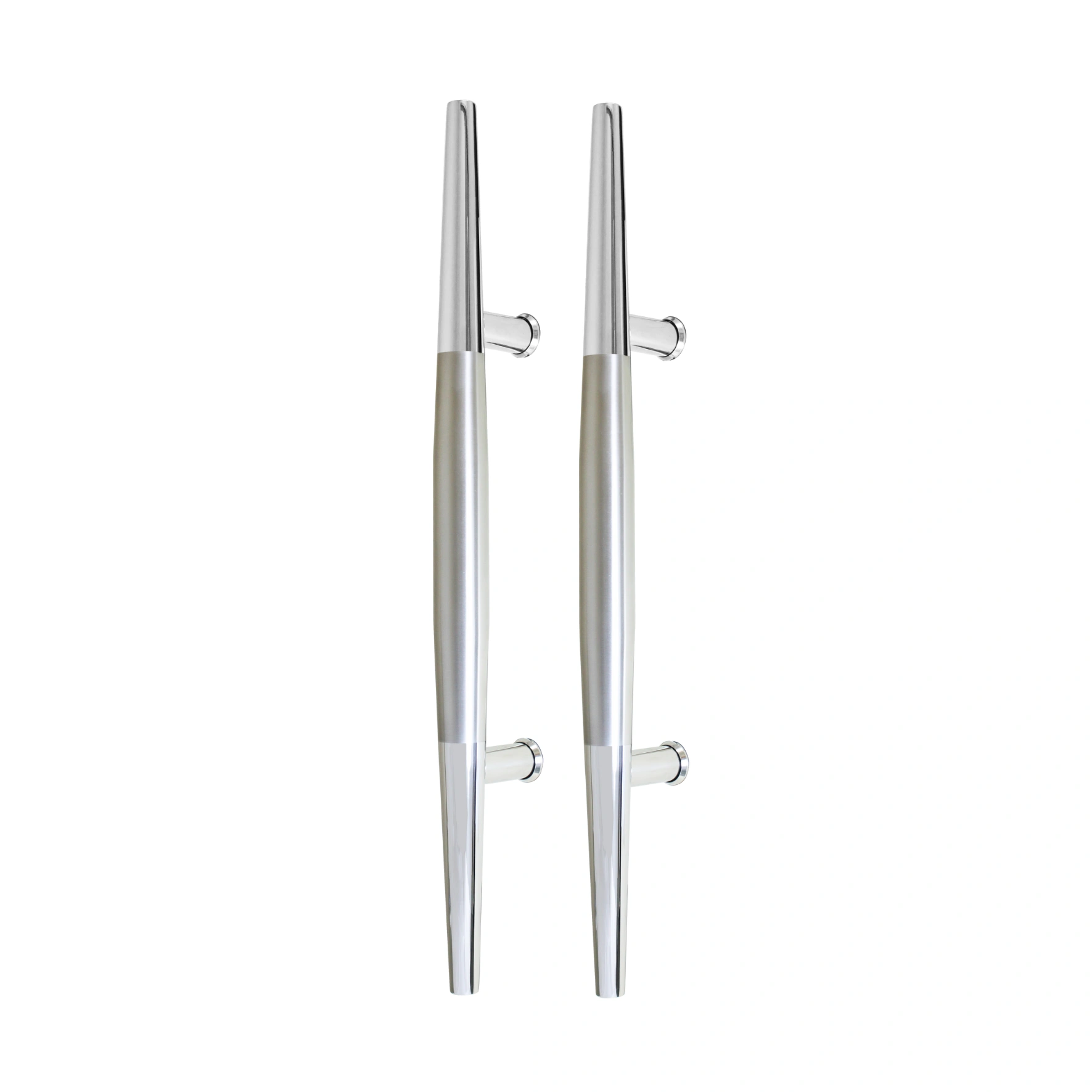 Paloma Gagang Pintu PHP 360 PHP N-LEIVA 600MM Polished Stainless Steel + Satin Stainless Steel
