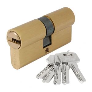 Paloma Kunci Silinder Double CLP 513 CLP DLX DC-CK 62MM Satin Brass