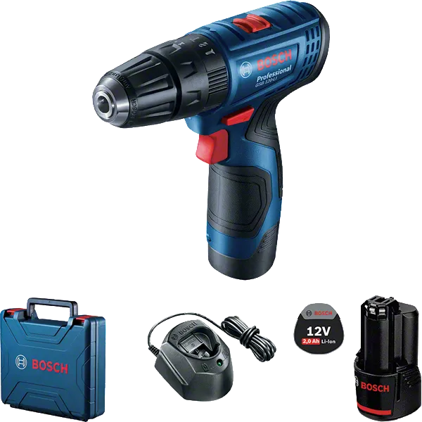 Bosch Mesin Bor 06019G81K0 GSB120-LI Hijau